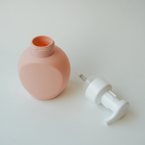 Botella dispensadora de plástico HDPE de 300ML de la mejor calidad de marca OEM, Color blanco y azul con bomba para limpiador de jabón de manos, oferta en oferta - Product Image 3