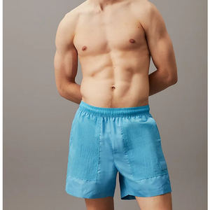 Short de bain pour hommes tissu respirant texture à séchage rapide design élégant parfait pour les sports de plage et le style de vie des vacances - Product Image 2