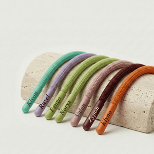 Cordones Planos de Algodón/Poliéster Ecológicos con Logotipo Personalizado |   Aglets Incluidos |   Prendas y Calzado OEM/ODM |   Impreso/Tejido - Product Image 5