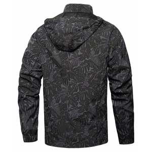 <b>Men's</b> <b>Lightweight</b> Customized <b>Waterproof</b> Windbreaker <b>Jacket</b> for <b>Man</b> Winter Casual Outdoor Workout-All Season Zipper Closure - Product Image 2