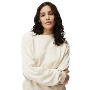 Moda personalizada Lisa Venta caliente de algodón polar Material cálido tamaño regular Streetwear venta al por mayor sudaderas de mujer lisas - Product Image 5