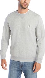 Sweat-shirt surdimensionné à épaules tombantes pour hommes personnalisé pull-over en coton épais à col ras du cou haut ample Streetwear - Product Image 3