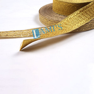 Robe de mariée en dentelle tressée, haut de gamme, personnalisé, français, or, Robe en dentelle, beau galon, tailles de 7mm à 80mm - Product Image 5