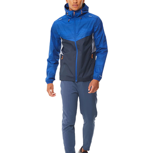 Chaqueta Cortavientos Deportiva para Hombre, Color Sólido Estampado, Manga Larga, 100% Algodón, Logotipo Personalizado, Servicio OEM/ODM, Superventas 2025 - Product Image 1