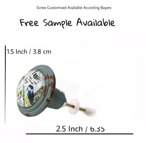 Perillas de pájaro Retro Vintage modernas de 38-40mm de alta calidad de fácil instalación para cocina, dormitorio, baño, sala de estar, cajones/armarios - Product Image 3