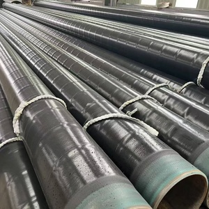 Tubería de Acero Anticorrosiva Tipo 3PE, Tubería de Acero al Carbono con Recubrimiento de HDPE para Ingeniería Municipal - Product Image 3