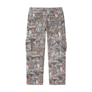 Vente en gros de pantalons cargo en coton camouflage imprimé léopard en denim de qualité supérieure pantalons en jean évasés pour hommes - Product Image 1