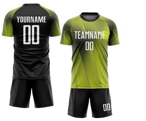 Uniforme de football personnalisable pour hommes de vente chaude pour adultes 100% vêtements de sport de haute qualité - Product Image 4