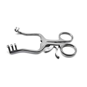เครื่องมือผ่าตัดแบบใช้มือ Beckman-Adson Retractor 3x4 ง่าม ปลายทู่และปลายแหลม 31 ซม. สแตนเลส คุณภาพสูง - Product Image 1