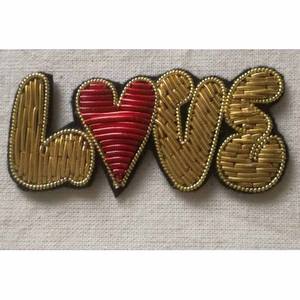 Broches brodées à la main, badges, fil de Bullion, veste à la mode, patchs brodés indiens, Motif blazer, écusson - Product Image 3