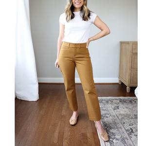 Meilleure qualité au prix de gros, pantalon chino et pantalon pour femmes, design personnalisé, pantalon chino décontracté à coupe étroite pour femmes de BD - Product Image 4