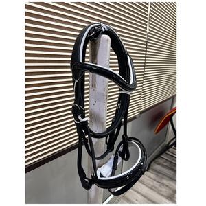 Cuir anglais de haute qualité avec bande de nez verni et rembourrage doux de vache Fabricant de gros indien - Product Image 3