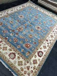 พรมขนสัตว์แบบถักมือคุณภาพสูงพรมในห้องนั่งเล่นระดับพรีเมี่ยมดีไซน์ล่าสุดงานตามสั่ง - Product Image 2