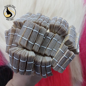 Cinta de trama de piel Invisible Ins, cabello Humano RUSO EUROPEO, Rubio, marrón, ombré, extensión de cinta Original - Product Image 6