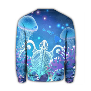 Nouveaux hommes sweats à manches longues col rond hawaïen automne sweat/hommes hawaïen sweat mode Street Wear vêtements pour hommes - Product Image 2