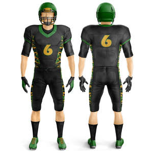 Venta al por mayor de uniformes de fútbol americano, camisetas con logotipo personalizado, ropa deportiva OEM, ODM, ropa deportiva, suministro de fábrica - Product Image 1