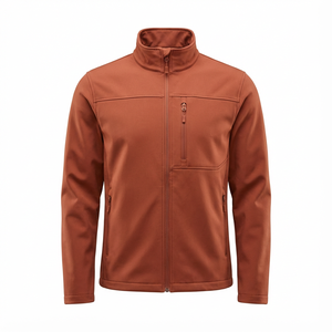 Vestes coupe-vent décontractées les plus vendues avec fermeture éclair, vestes de randonnée fines en polyester à fermeture éclair intégrale personnalisées en usine - Product Image 6