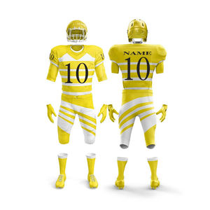 Uniformes de Fútbol Americano 100% OEM, Fabricante, Diseño Personalizado con Logotipo, Tela Resistente y Duradera, Ropa de Equipo, Academias, Clubes, Pantalones Cortos - Product Image 3