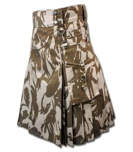 <b>Top</b> Hot Products High Quality Customizable All Colors Men and <b>Women</b> New Green Modern Scottish <b>Tartan</b> Utility Kilts - Product Image 1