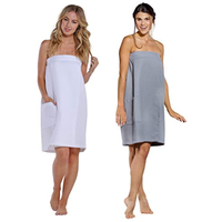 Serviette de bain gaufrée 100 % coton personnalisée, longueur genou, légère, séchage rapide, pour la maison, l'hôtel, ou comme cadeau