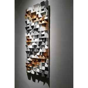 Décoration murale en mosaïque de bois Route de la Soie, élégantes plaques murales en bois fabriquées à Kolkata, Inde, différentes tailles - Product Image 4