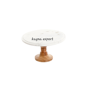 <b>Top</b> Premium Quality Natural Wood Cake Stand <b>Wedding</b> Decoration Natural Wooden Finished Cake Stand For Event And Christmas Party - Product Image 6