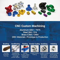 Fabrication de pièces CNC sur mesure, service d'usinage de précision, composants en aluminium, acier, laiton, titane