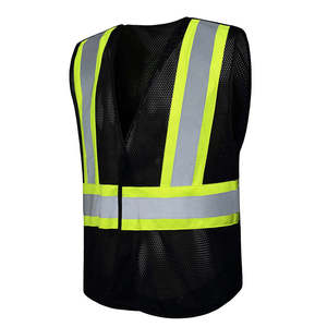Customizable High Visibility Reflective Safety Vest Comfortable Modern Design with Water Proof Feature Price for <b>Construction</b> - Product Image 6