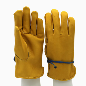 Guantes de cuero para conducir sin forro Guantes de seguridad para conductores - Product Image 6