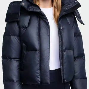 Vestes d'hiver en polyester pour femmes de qualité supérieure avec tissu personnalisable en toile légère accepter OEM/ODM - Product Image 5