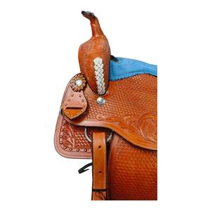 Top Qualité En Gros Baril Racing Selles En Cuir Véritable À La Main Western Cheval Selles En Vrac Cowboy Rodeo Selles Fourniture - Product Image 5