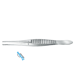 Pinzas de tejido Gillies de acero inoxidable de alta calidad 1x2 dientes 15cm / 6 "Fabricante de instrumentos quirúrgicos - Product Image 4