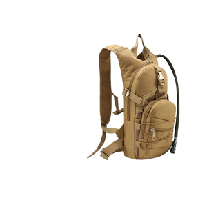 Sac à dos d'hydratation extérieur de luxe kaki en carbone avec réservoir d'eau portable pour le camping, taille unique, en nylon imperméable - Product Image 5