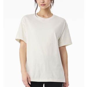 เสื้อยืดผ้าฝ้ายโอเวอร์ไซส์สำหรับผู้ชายและผู้หญิงดีไซน์ใหม่เสื้อเชิ้ตเรียบง่ายแขนสั้นทรงหลวมเสื้อผ้าฝ้าย100% สไตล์ลำลองใช้ได้ทุกเพศ - Product Image 4