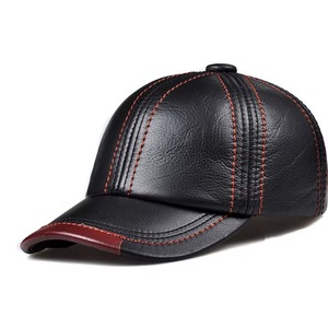 Casquette de qualité supérieure Gorras Snapback Logo personnalisé Casquettes de camionneur noires Cuir PU Broderie de haute qualité Chapeaux de camionneur pour hommes - Product Image 6