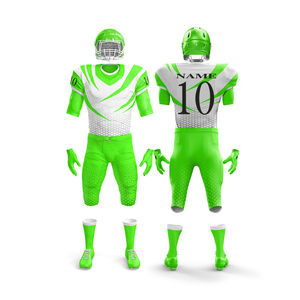 Camiseta de fútbol personalizada para hombres y niños, conjunto de ropa de entrenamiento, camisetas y pantalones cortos de malla de poliéster 100%, diseño impreso transpirable de secado rápido - Product Image 1