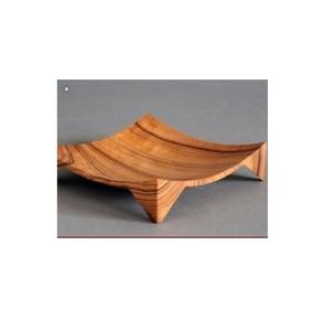 Bol à fruits en bois de luxe, décoratif, fait main, centre de table, bol de service, décoration naturelle pour la cuisine, pour mariage - Product Image 1