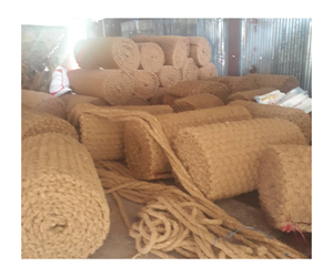 พรมมะพร้าวแบบหนาพิเศษทำด้วยมือเสื่อใยธรรมชาติถักโคเฟอร์ถักด้วยมือโลโก้ตามสั่ง - Product Image 1