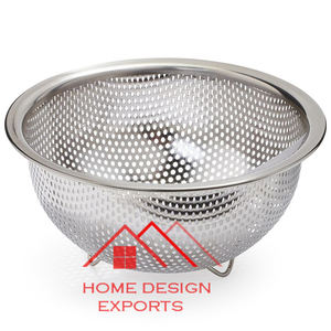 Passoire pour légumes et fruits Accessoires de cuisine les plus vendus en fer revêtu de poudre blanche galvanisée - Product Image 6