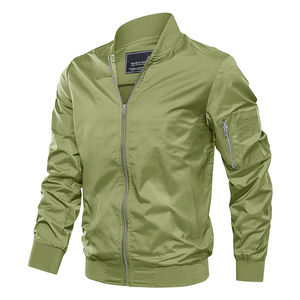 Escalada de montaña primavera otoño chaqueta al aire libre poliéster personalizado a prueba de viento hombres senderismo chaqueta transpirable y duradera - Product Image 3