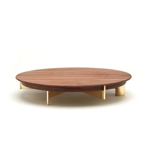 Décoration de fête d'anniversaire de qualité exclusive support de gâteau en bois ustensiles de cuisson les plus vendus outil de décoration de gâteau de forme ronde - Product Image 1