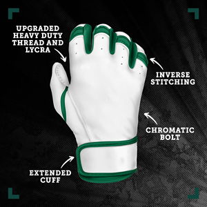 Gants de golf en cuir véritable durable avec emballage de logo personnalisé en cuir souple pour hommes blanc OEM couleur caractéristique du matériau - Product Image 1