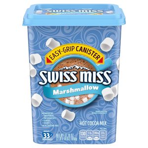 Swiss Miss Mezcla para Bebida de Chocolate Caliente, Chocolate con Leche y Malvaviscos, Suministros para Barra de Chocolate Caliente, 37.18 oz. Recipiente - Product Image 2