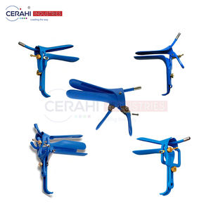 Espéculos vaginales VU More Graves 4 Cuchillas y Weisman Lado derecho izquierdo Tipos abiertos Instrumentos de Ginecología de acero inoxidable CE - Product Image 1