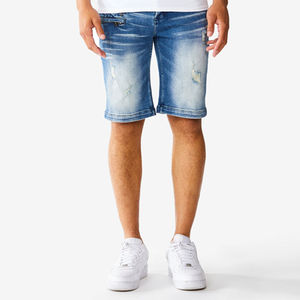 Custom Design Summer Vintage Denim <b>Short</b> New Fashion <b>Men's</b> Baggy Denim <b>Jean</b> Stylish <b>Shorts</b> - Product Image 2