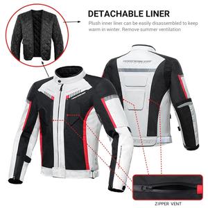 Nouvelle arrivée 2026 QUALITY CRAFTS and CO. Veste de course moto pour homme, imperméable, manches longues, toutes saisons, taille XL - Product Image 5