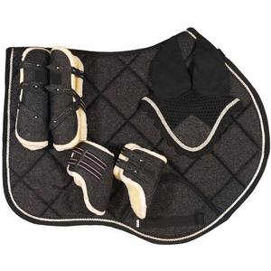 Manta de Silla de Montar Inglesa de Algodón, Accesorios de Equitación, Cómoda, Gruesa, Antideslizante, para Entrenamiento Ecuestre al Aire Libre - Product Image 1