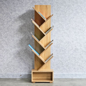 Handcrafted <b>Tree</b> <b>Branch</b> Bookshelf 40x20x150cm Plywood KS68219 for Living Room Dcor - Product Image 3