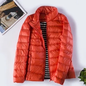 2024 chaqueta ultraligera Frost Touch para mujer, prendas de vestir portátiles estampadas, Parka cálida delgada con diseño transpirable de plumas de pato - Product Image 4