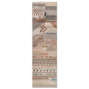 Manchaha Ivory Hand Knotted Wool & Bamboo Silk Rug Floral Pattern Modern Design Anti-Slip <b>Washable</b> for Teens Home Use-Les-2929 - Product Image 1